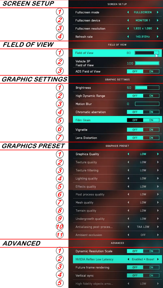 battlefield 2042 best settings