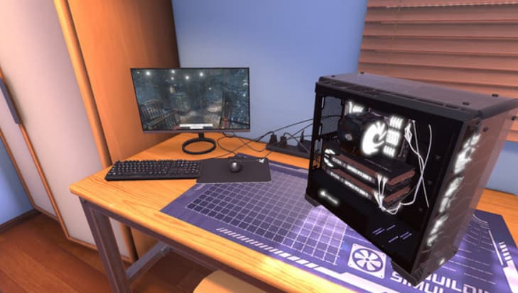 system requirements pc building simulator