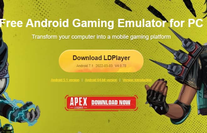 Android Emulator for PC