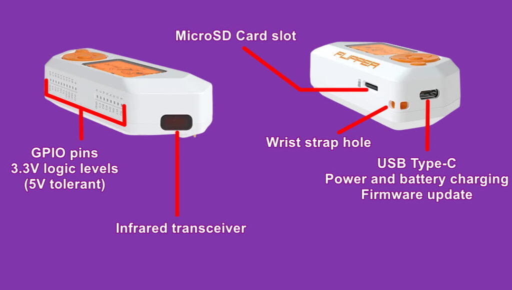 Specifications and price of the flipper zero device