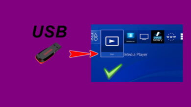 How to open USB Media Player ps4